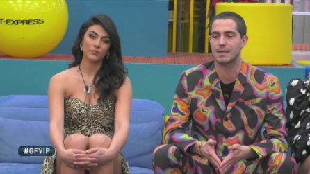Grande Fratello VIP - Il confronto fra Tommaso e Giulia dopo la votazione del finalista