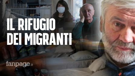 Il rifugio dei migranti sul confine italo francese: "Abbiamo visto molti morire di freddo"