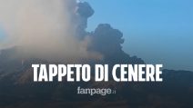 Giarre ricoperta dalla cenere dell'Etna: ”Sei chili per ogni metro quadro, siamo in ginocchio"