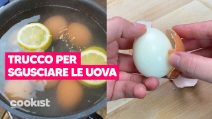 Come sgusciare le uova sode in pochi secondi: il trucchetto da provare subito!