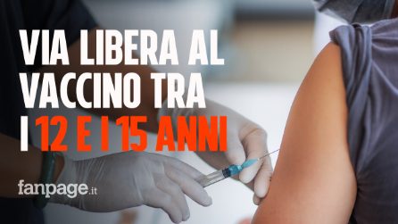 Usa, approvato vaccino Pfizer – BionTech per gli adolescenti tra i 12 e i 15 anni