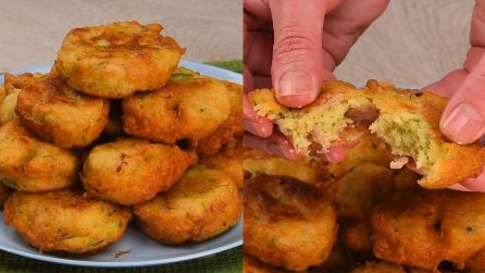 Frittelle di zucchine al cucchiaio: una ricetta gustosa e facile da realizzare!