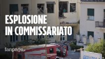 Esplosione al commissariato di polizia di Castellammare di Stabia (Napoli): "Sembrava un attentato"