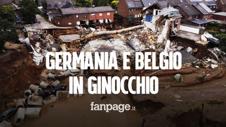 Germania e Belgio devastati dal maltempo: corsa contro il tempo per trovare i dispersi