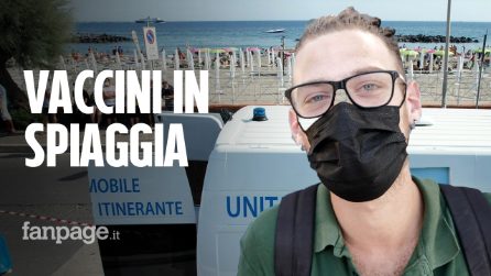 Vaccini in spiaggia in Campania: "Mia figlia minorenne si è voluta vaccinare per avere il green pass"