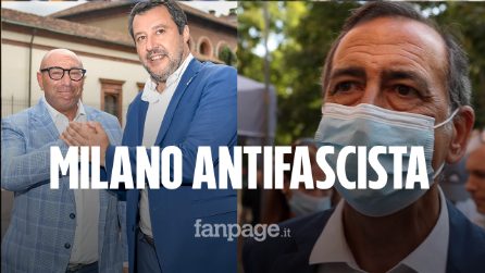 Milano, Sala contro il candidato di Salvini: "Chi non è antifascista non è degno di fare il sindaco"