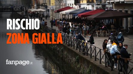 Rischio zona gialla: quali Regioni vanno verso il cambio colore