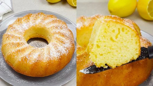 Fluffy Lemon Bundt Cake Perfect For A Teatime Treat Or As A Birthday Or Celebration Cake