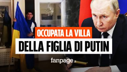Attivisti occupano la villa della figlia di Putin: “Ospitiamo profughi dall’Ucraina”